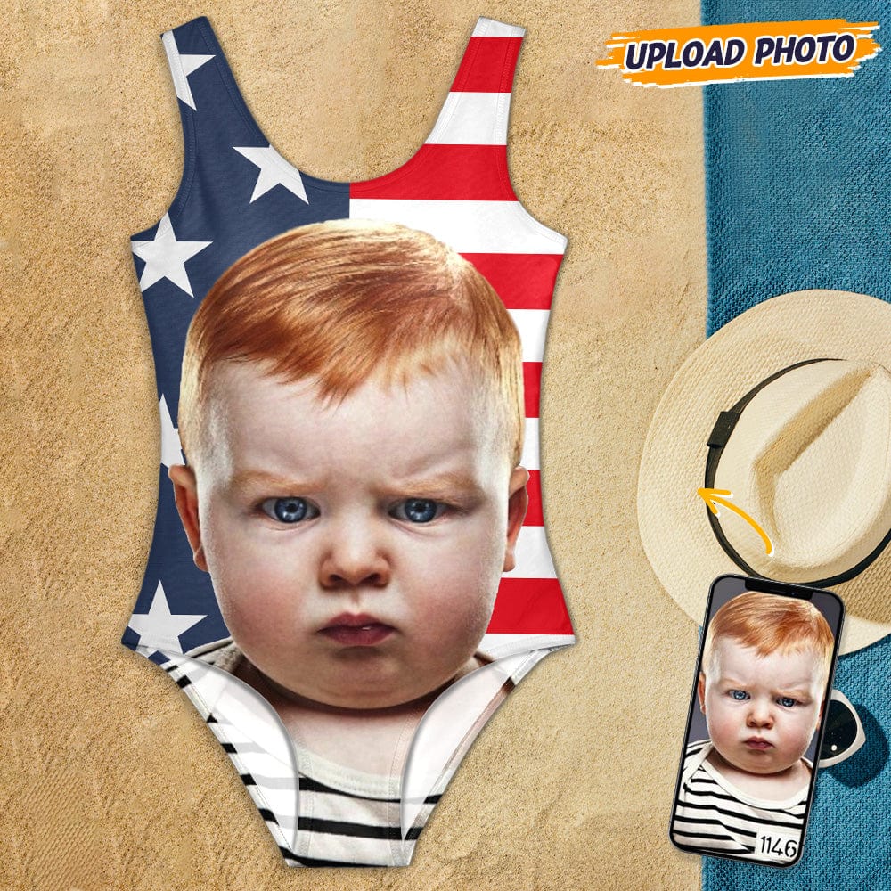 Custom Face Photo Swimsuit TA29 889134 - Image 3