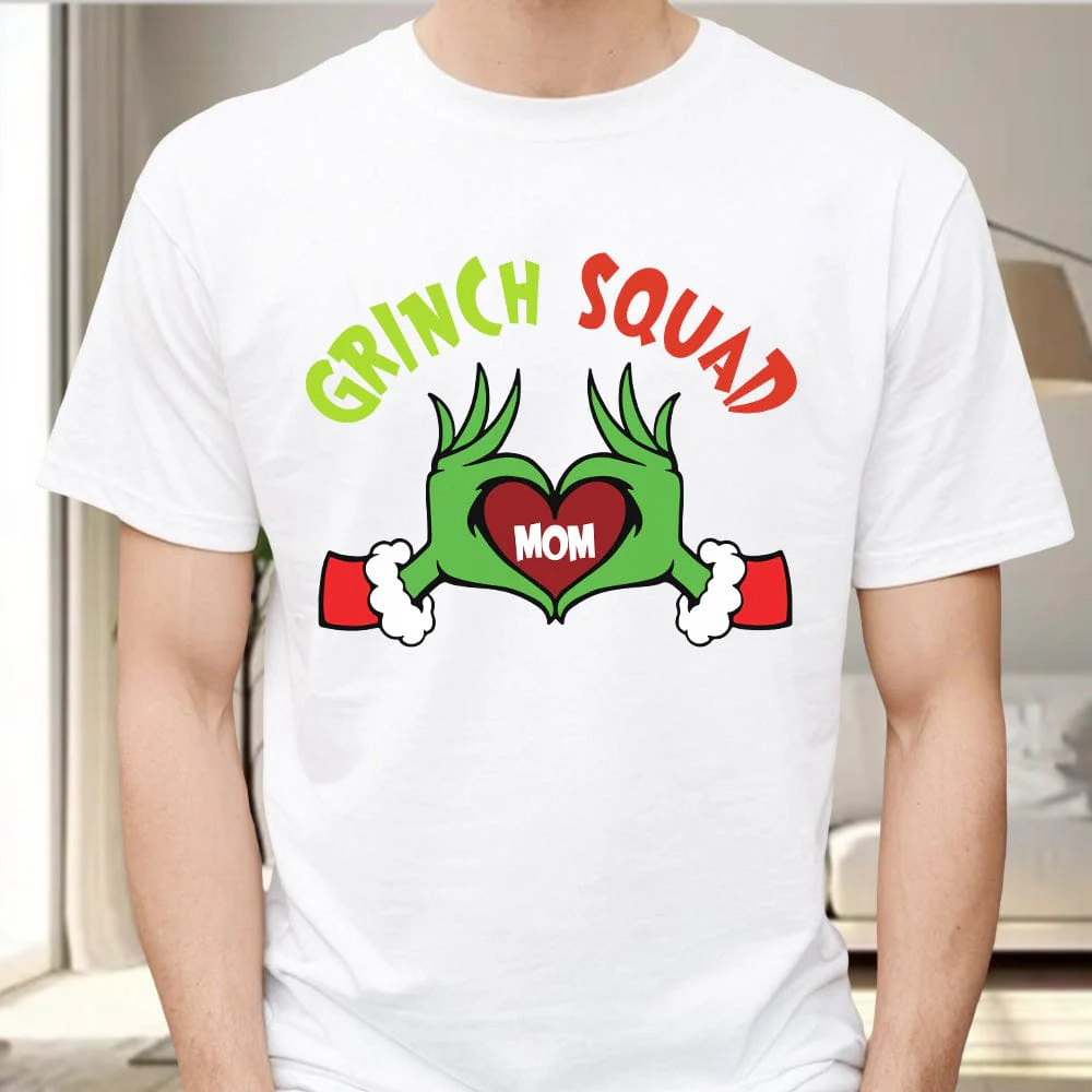 Custom Text Hand Heart Family Christmas Gift Bright Shirt HO82 893166 - Image 2