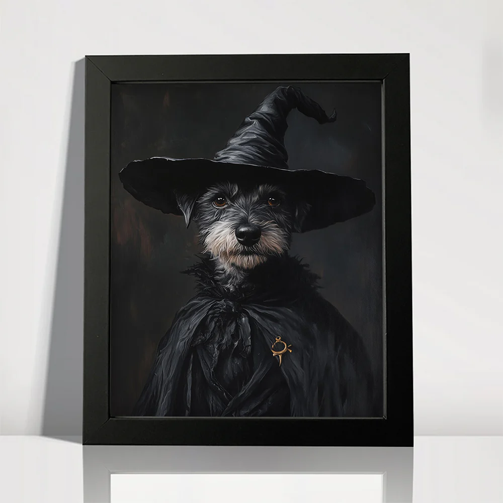 Custom Halloween Pet Portrait Picture Frame Gift For Dog Cat Lovers HO82 894962 - Image 8