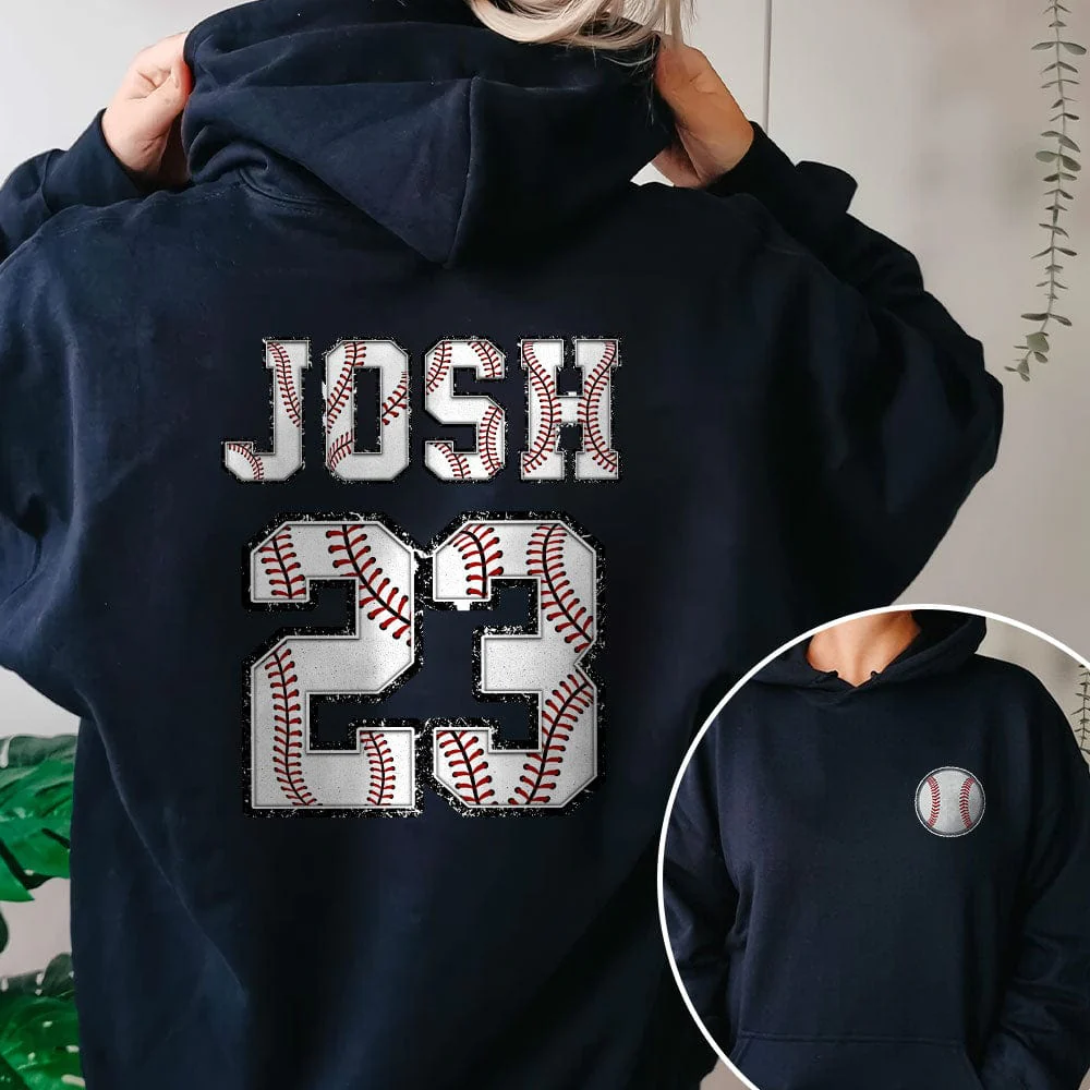 Custom Name And Number For Baseball Lovers Shirt T368 890444 - Image 3