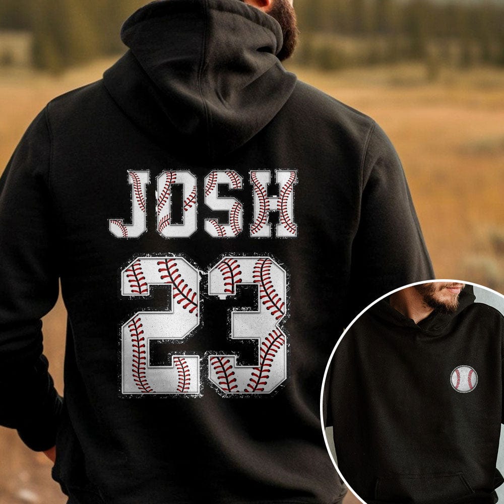 Custom Name And Number For Baseball Lovers Shirt T368 890444 - Image 4