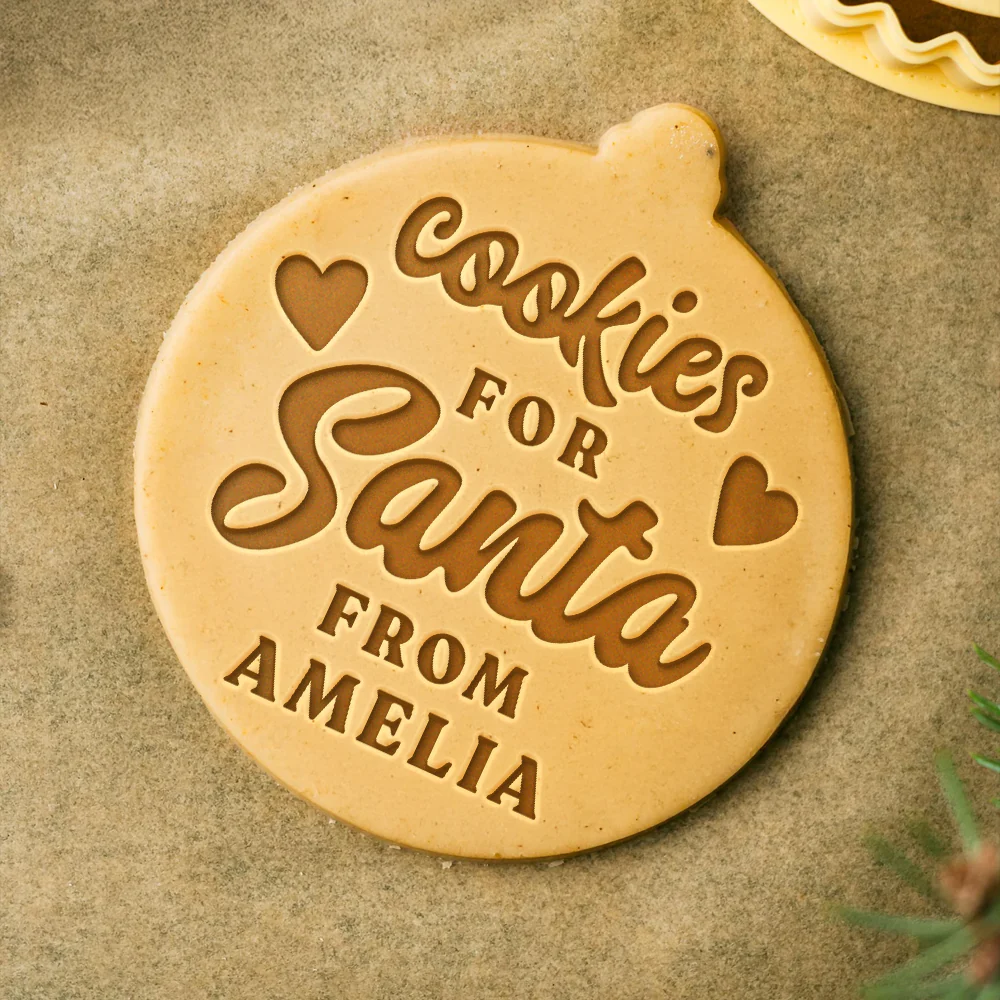 Custom Name Cookies For Santa Cookie Stamp HO82 900652 - Image 2