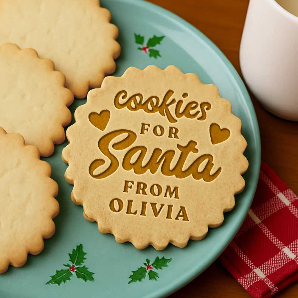Custom Name Cookies For Santa Cookie Stamp HO82 900652 - Image 7