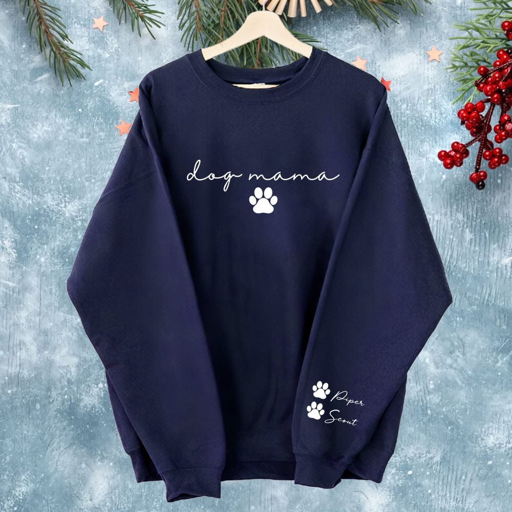 Custom Name Dog Mama Sweatshirt Personalized Gift TA29 890084 - Image 3