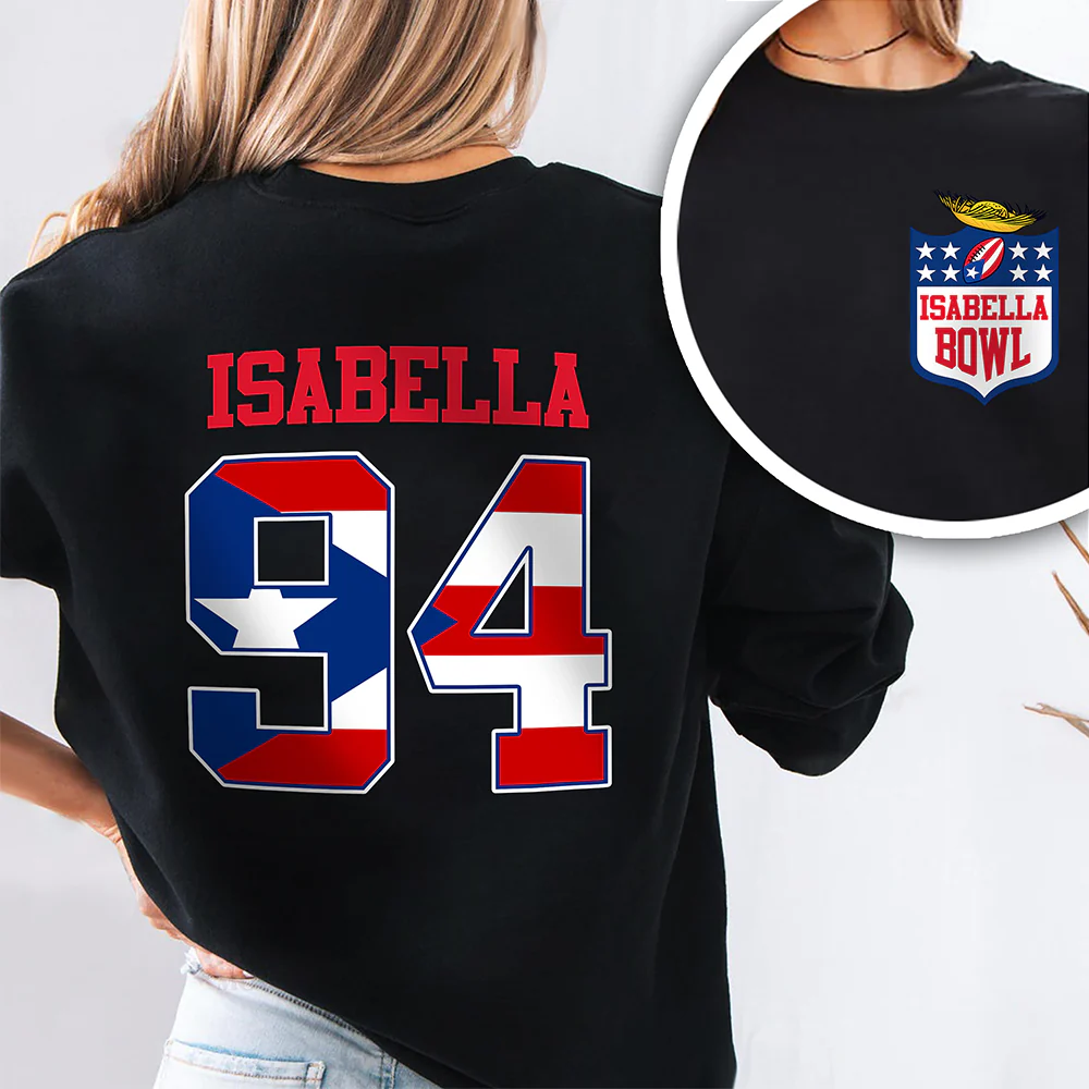 Custom Name LX Bunny Dark Back & Front Shirt, Gift For Football Fan HO82 901044 - Image 2