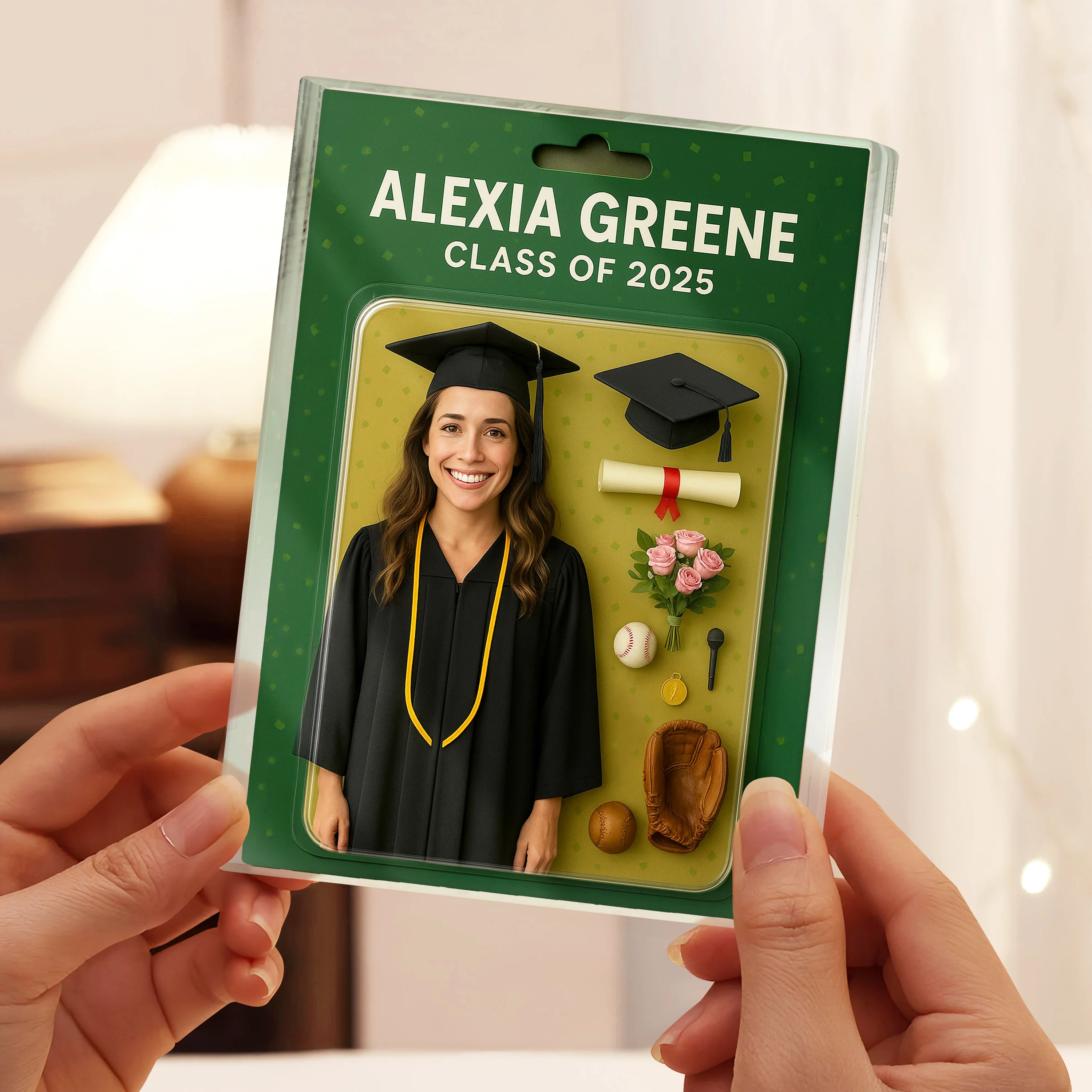 Custom Photo 3D Graduation Action Figure Acrylic Block Plaque, Unique Keepsake, Graduation Gift HO82 893902 - Image 5