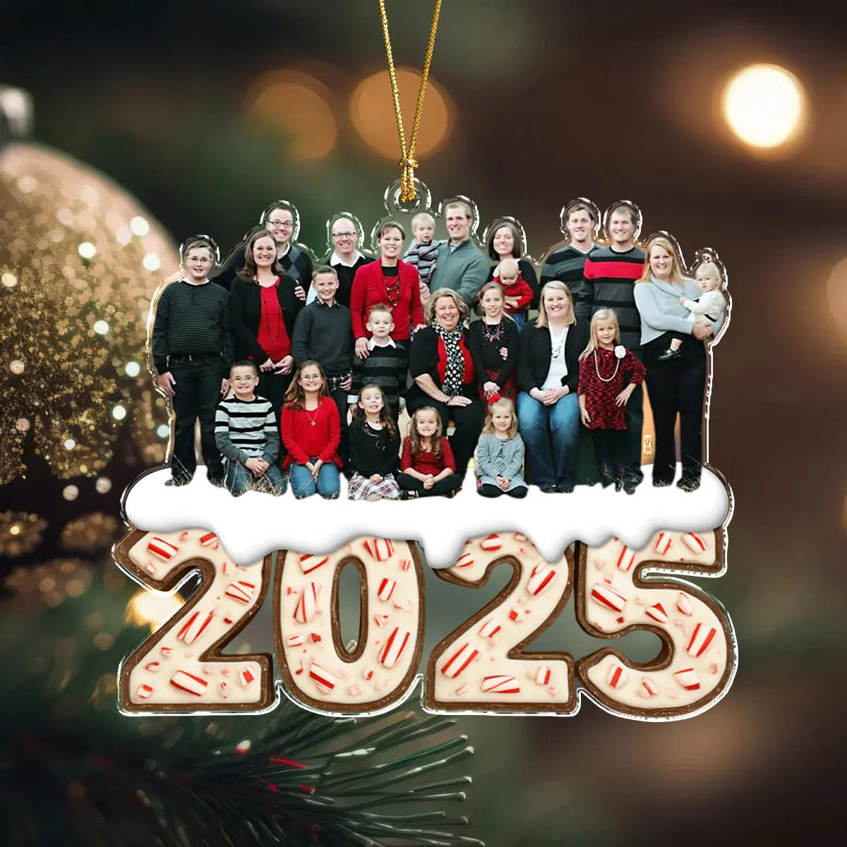 Custom Photo All We Need Is Us Family Acrylic Ornament Gift For Mom, Dad, Brother, Sister, Kids HO82 900066 - Image 4