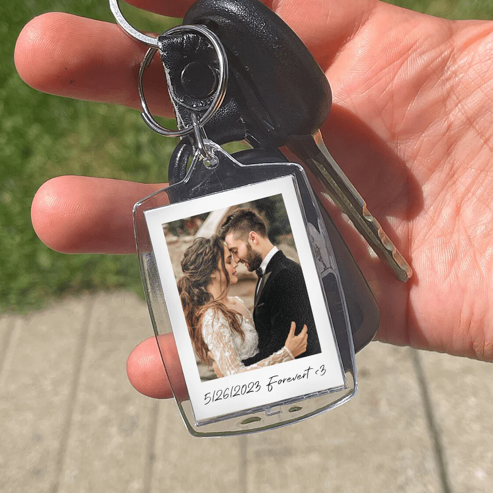 Custom Photo Anniversary For Girlfriend Boyfriend Acrylic Keychain TA29 889992 - Image 4