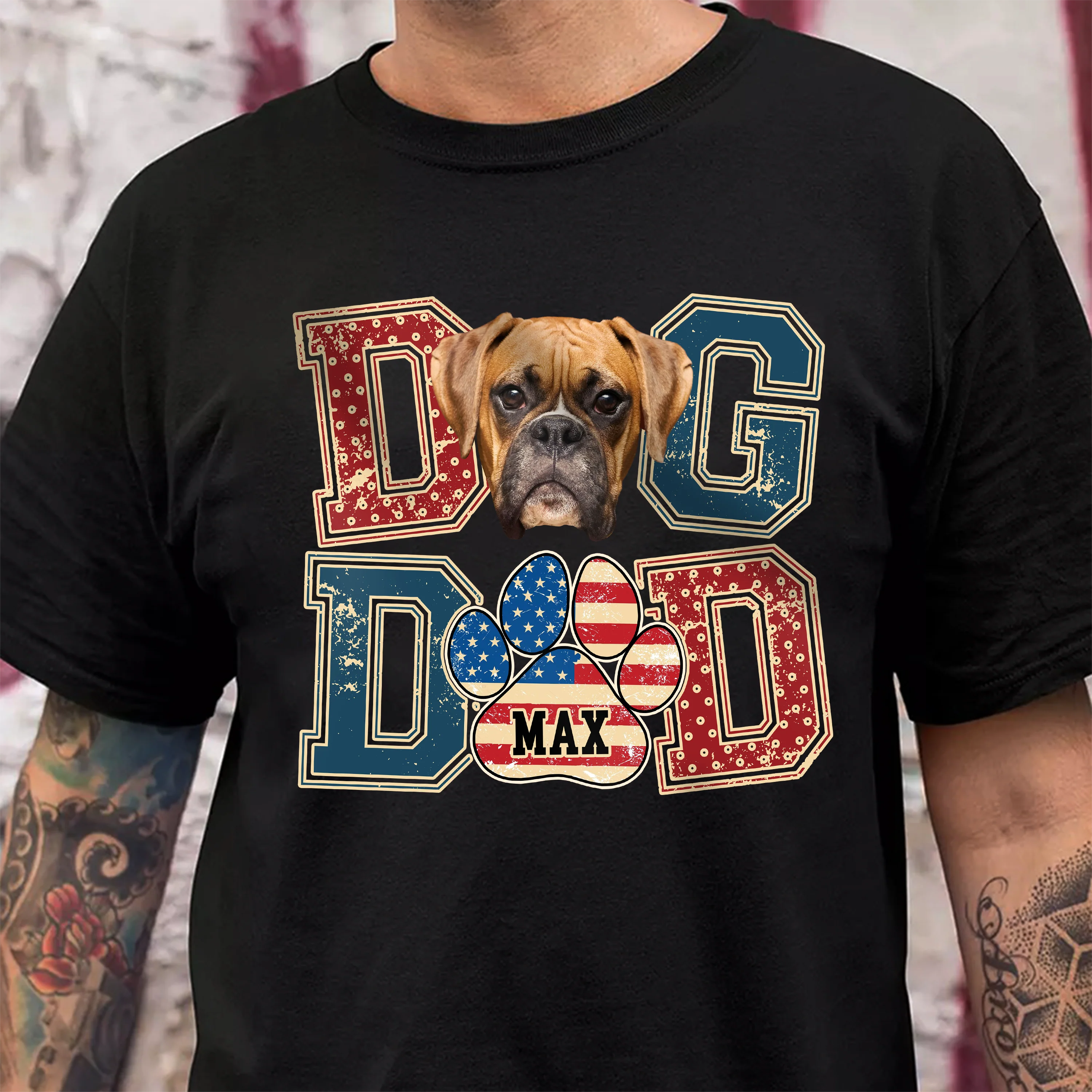 Custom Photo Best Dog Dad, Best Scooper Shirt Gift For Father's Day, Pet Owners, Pet Lovers HO82 894030 - Image 4