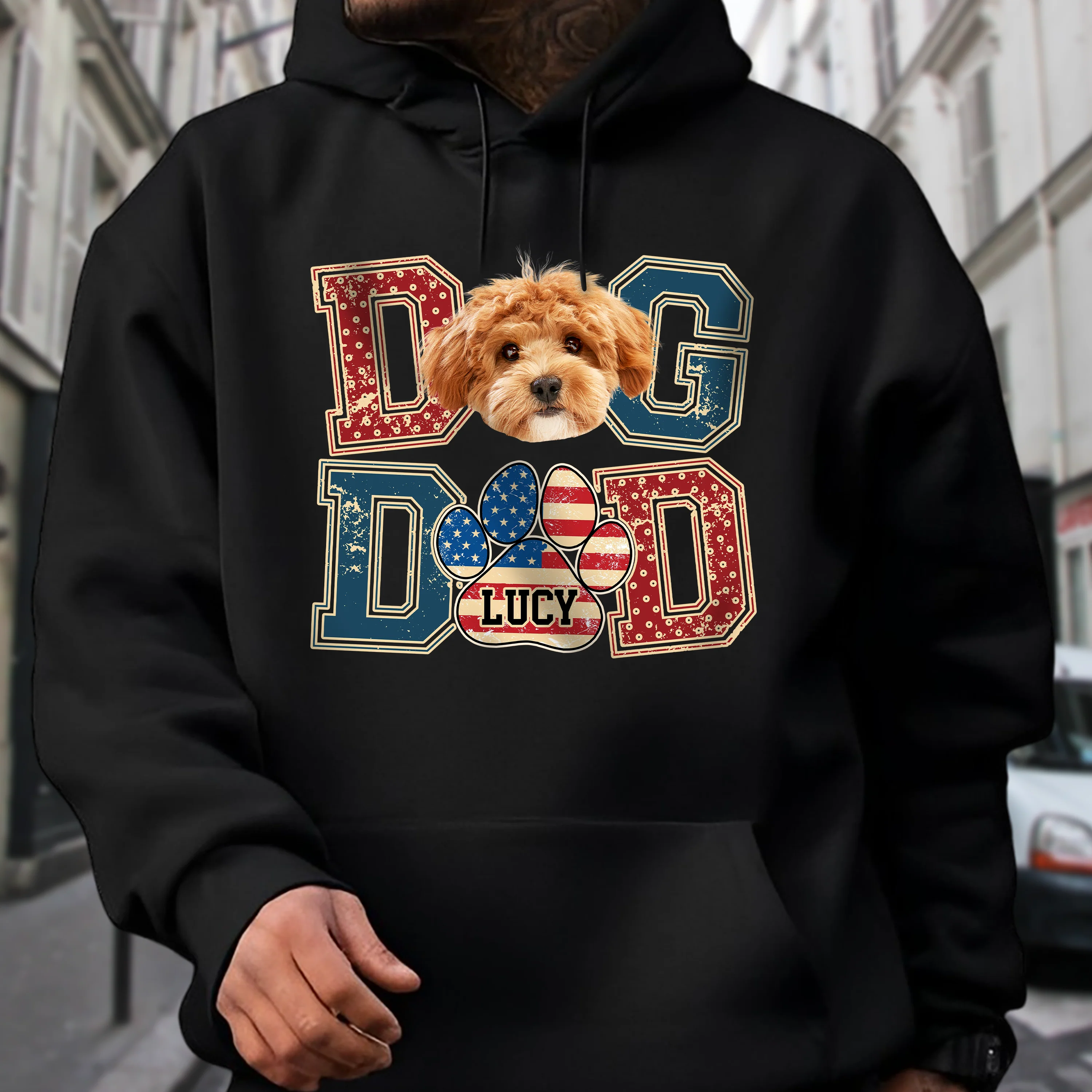 Custom Photo Best Dog Dad, Best Scooper Shirt Gift For Father's Day, Pet Owners, Pet Lovers HO82 894030 - Image 6