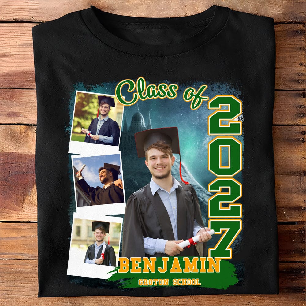 Custom Photo Build Your Own 2025 Graduation Dark Shirt N304 890100 - Image 10