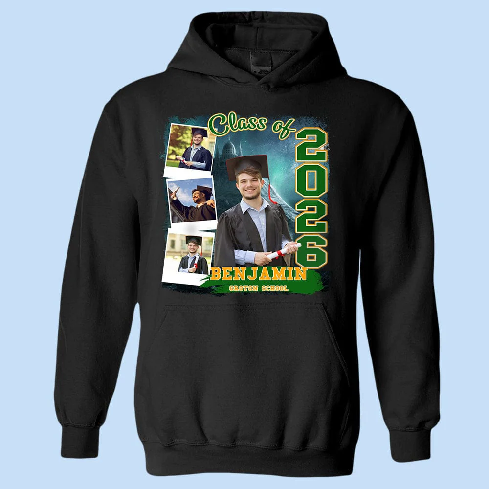 Custom Photo Build Your Own 2025 Graduation Dark Shirt N304 890100 - Image 14