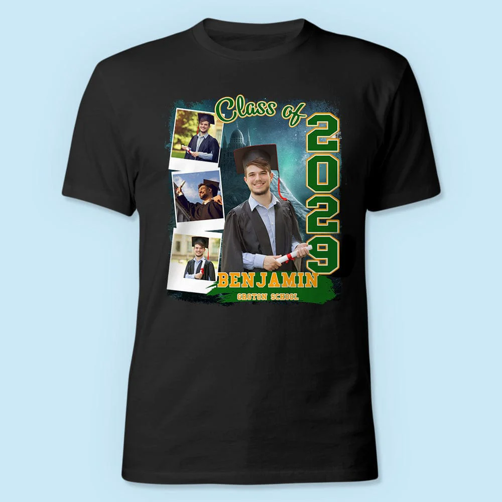 Custom Photo Build Your Own 2025 Graduation Dark Shirt N304 890100 - Image 16