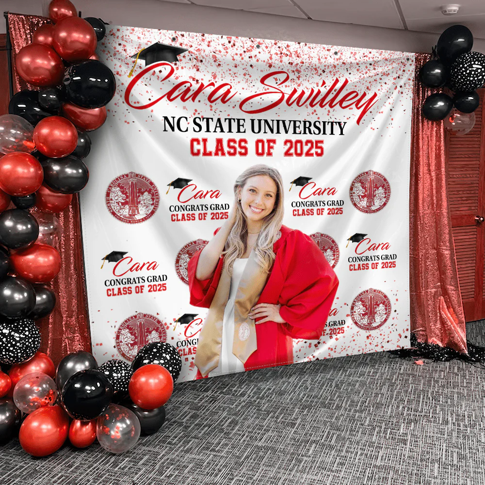Custom Photo Congratulations Class Of 2026 Graduation Backdrop N369 890276 - Image 10