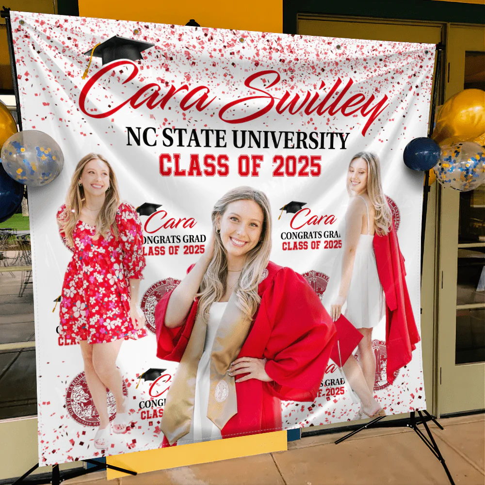 Custom Photo Congratulations Class Of 2026 Graduation Backdrop N369 890276 - Image 11