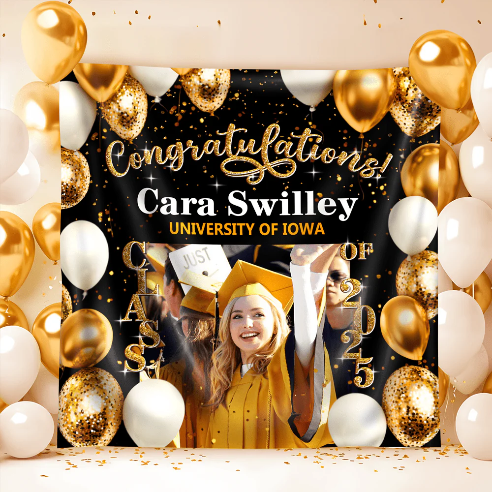 Custom Photo Congratulations Graduation 2026 Backdrop For Grad Party Decorations HO82 893470 - Image 11