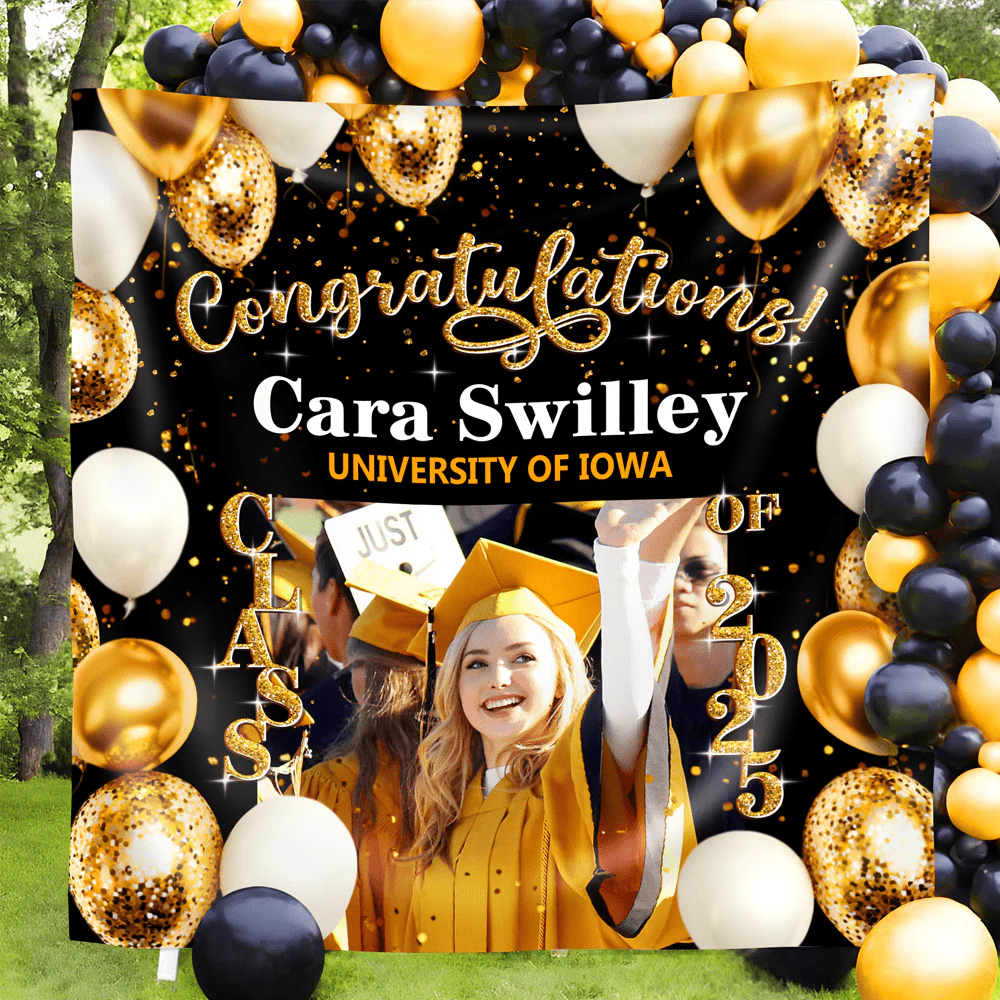 Custom Photo Congratulations Graduation 2026 Backdrop For Grad Party Decorations HO82 893470 - Image 5
