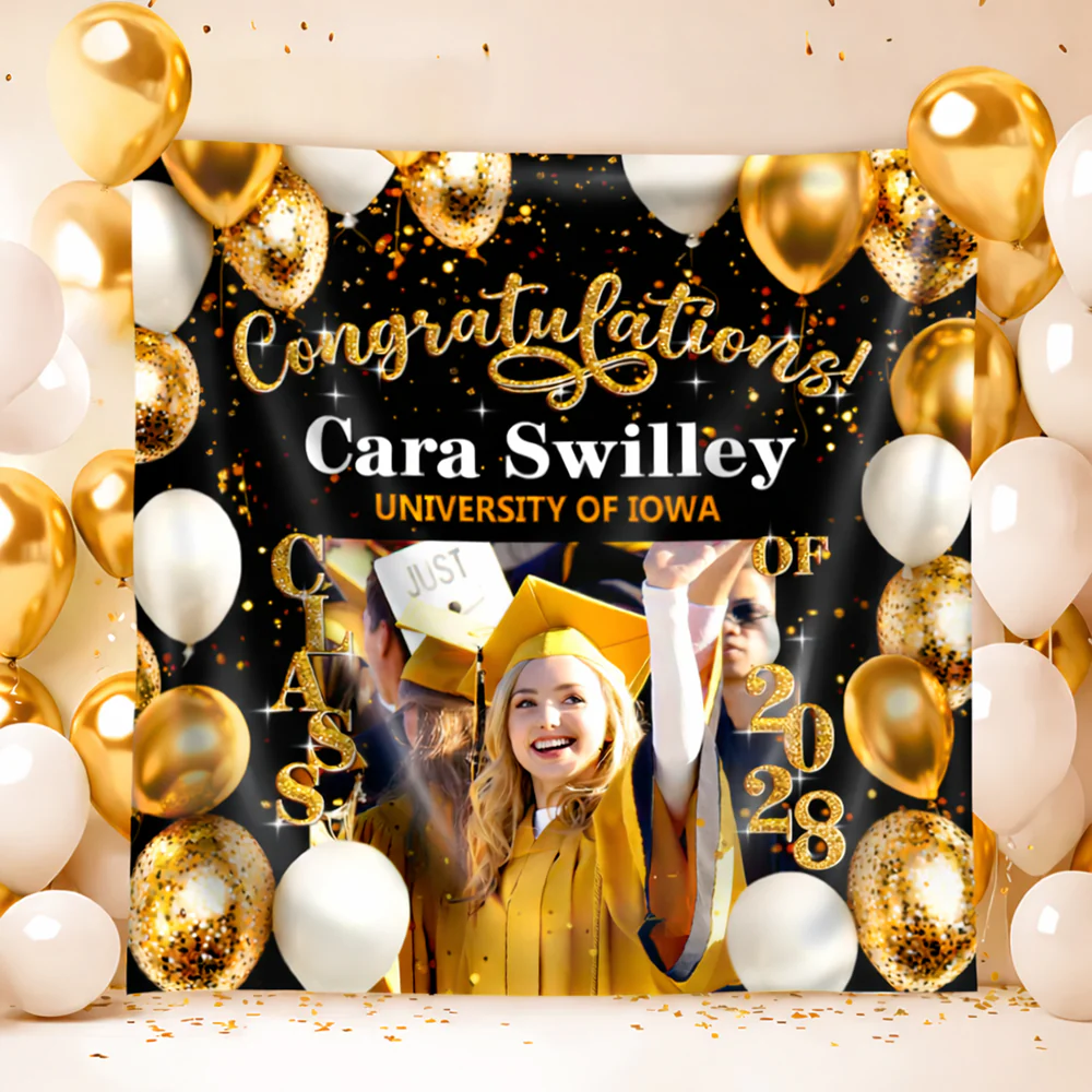 Custom Photo Congratulations Graduation 2026 Backdrop For Grad Party Decorations HO82 893470 - Image 7