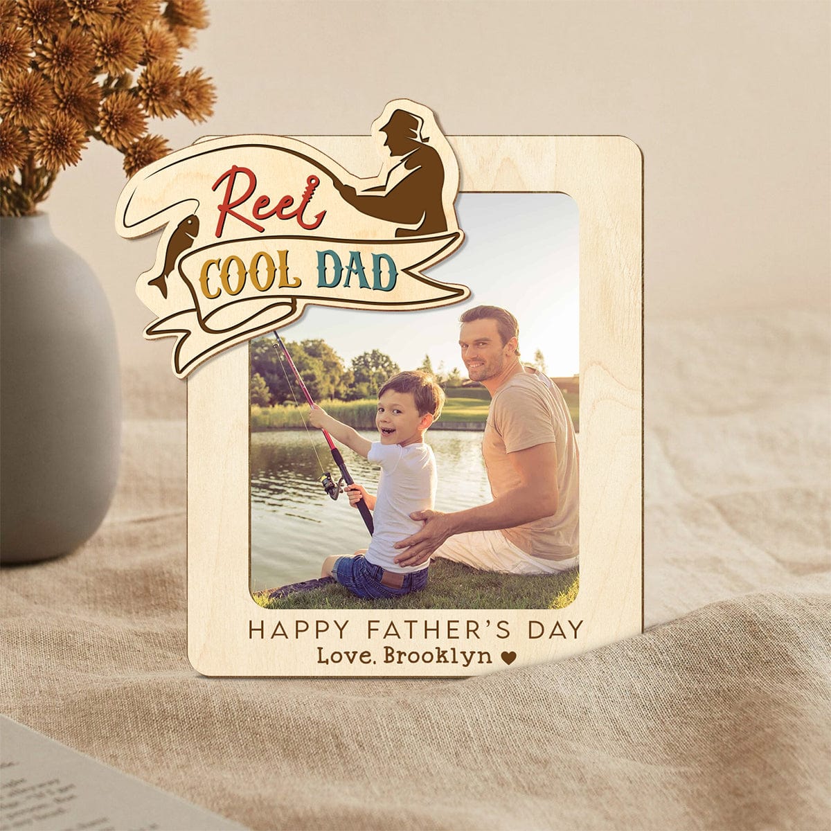 Custom Photo Cool Fishing Dad Christmas Gift Car Visor Clip HO82 890700 - Image 8