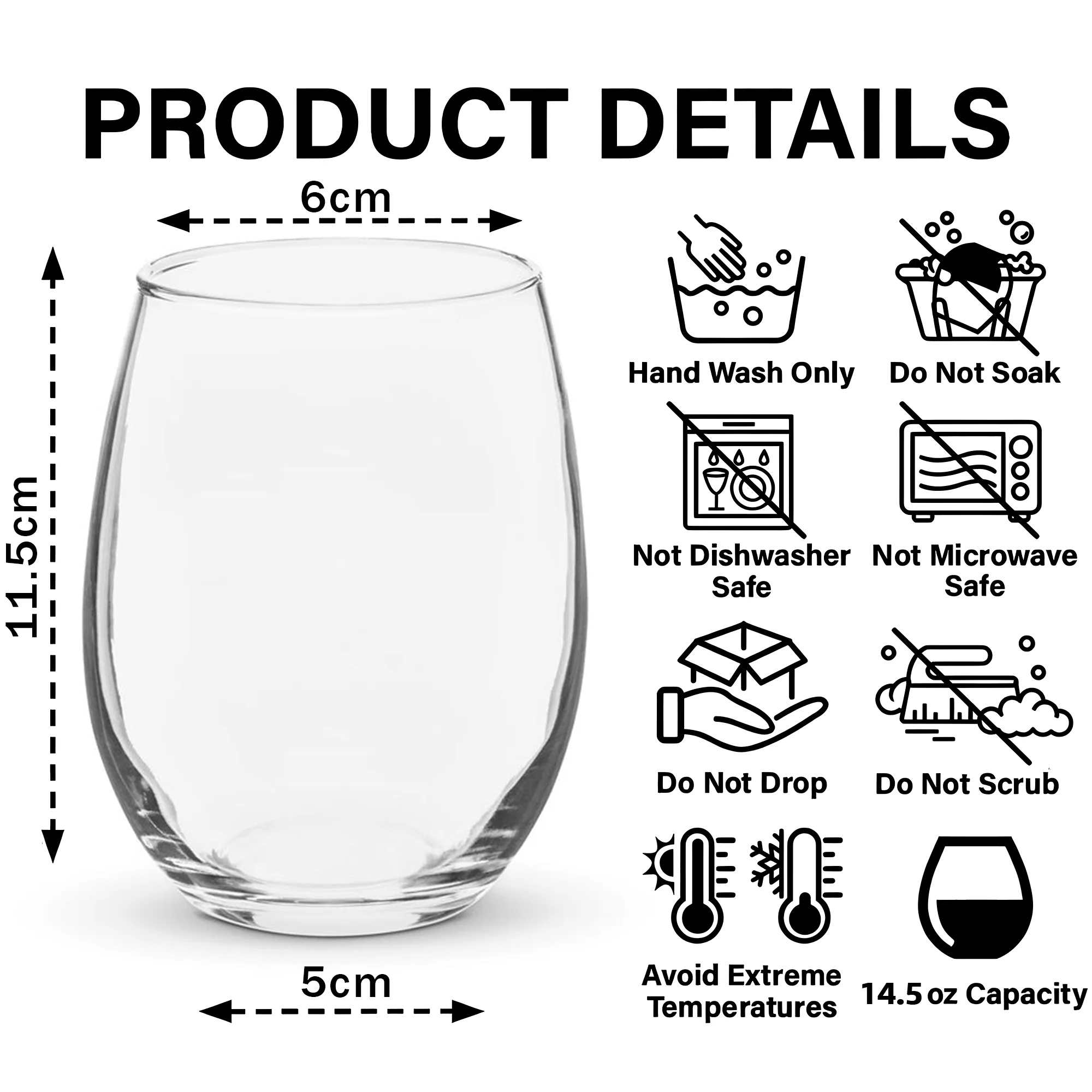 Custom Photo Dad & Son, Dad & Daughter Family Stemless Wine Glass Unique Father's Day Gift HO82 893414 - Image 4