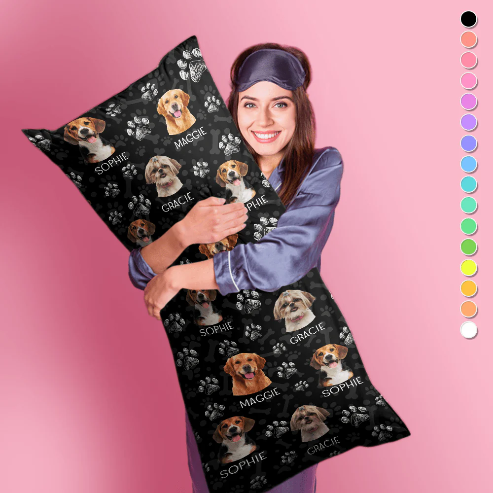 Custom Photo Dog Mom Cat Mom Rectangle Pillow Case TA29 890152 - Image 6