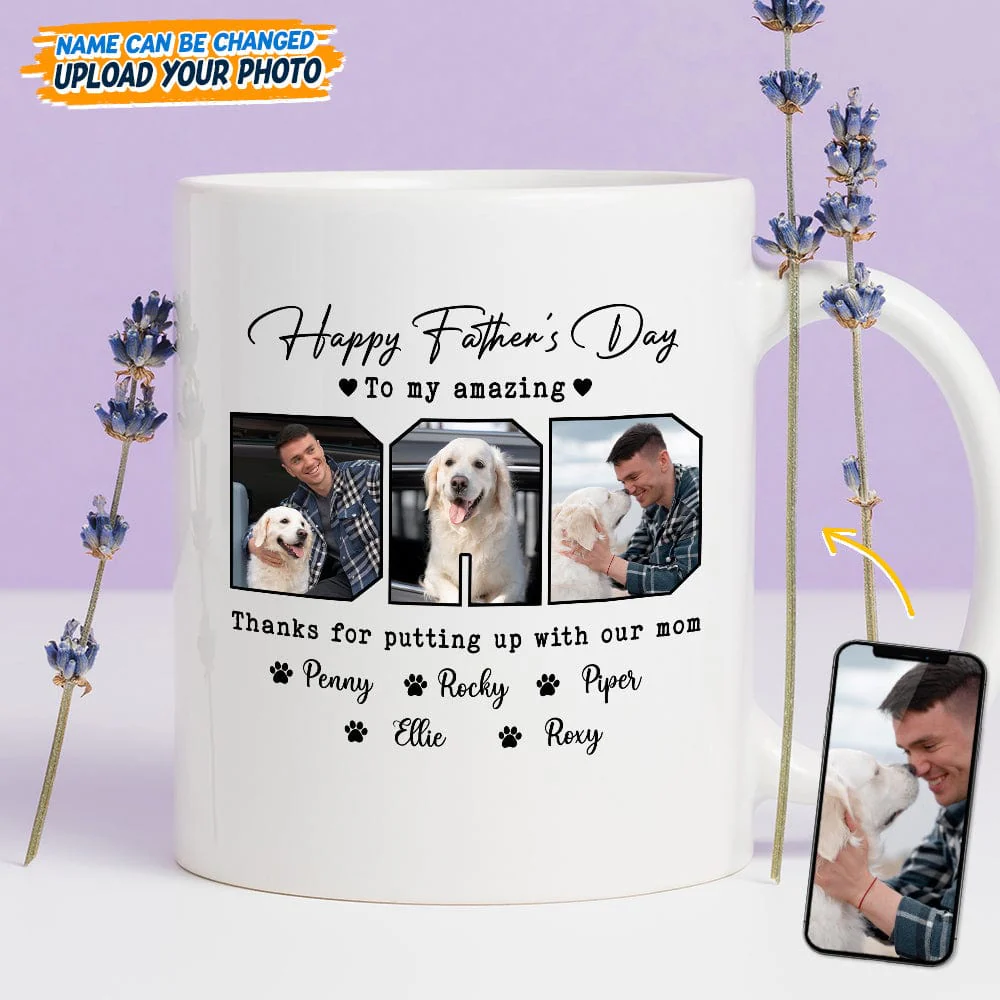 Custom Photo Happy Father's Day To My Amazing Dad Mug TA29 889256