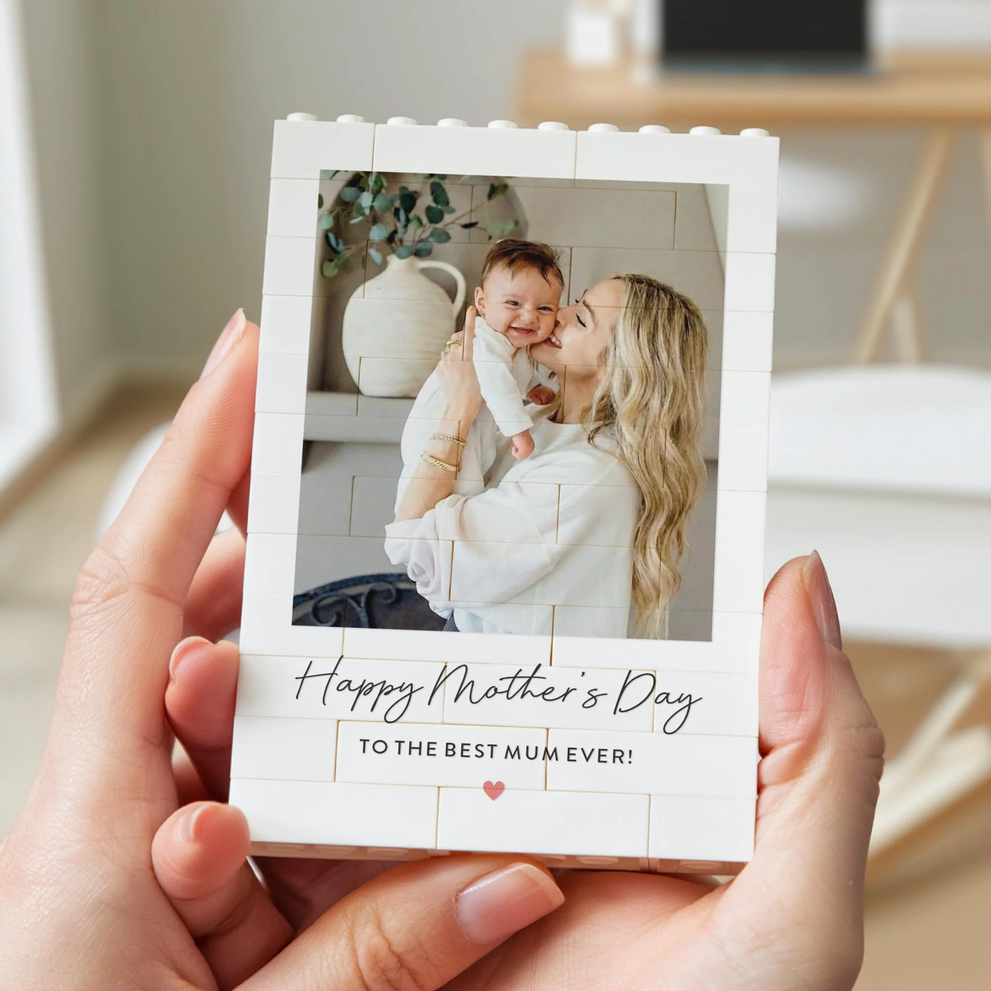 Custom Photo Happy Mother's Day Building Block - Present For New Mums, Unique Photo Keepsake HO82 901746 - Image 5