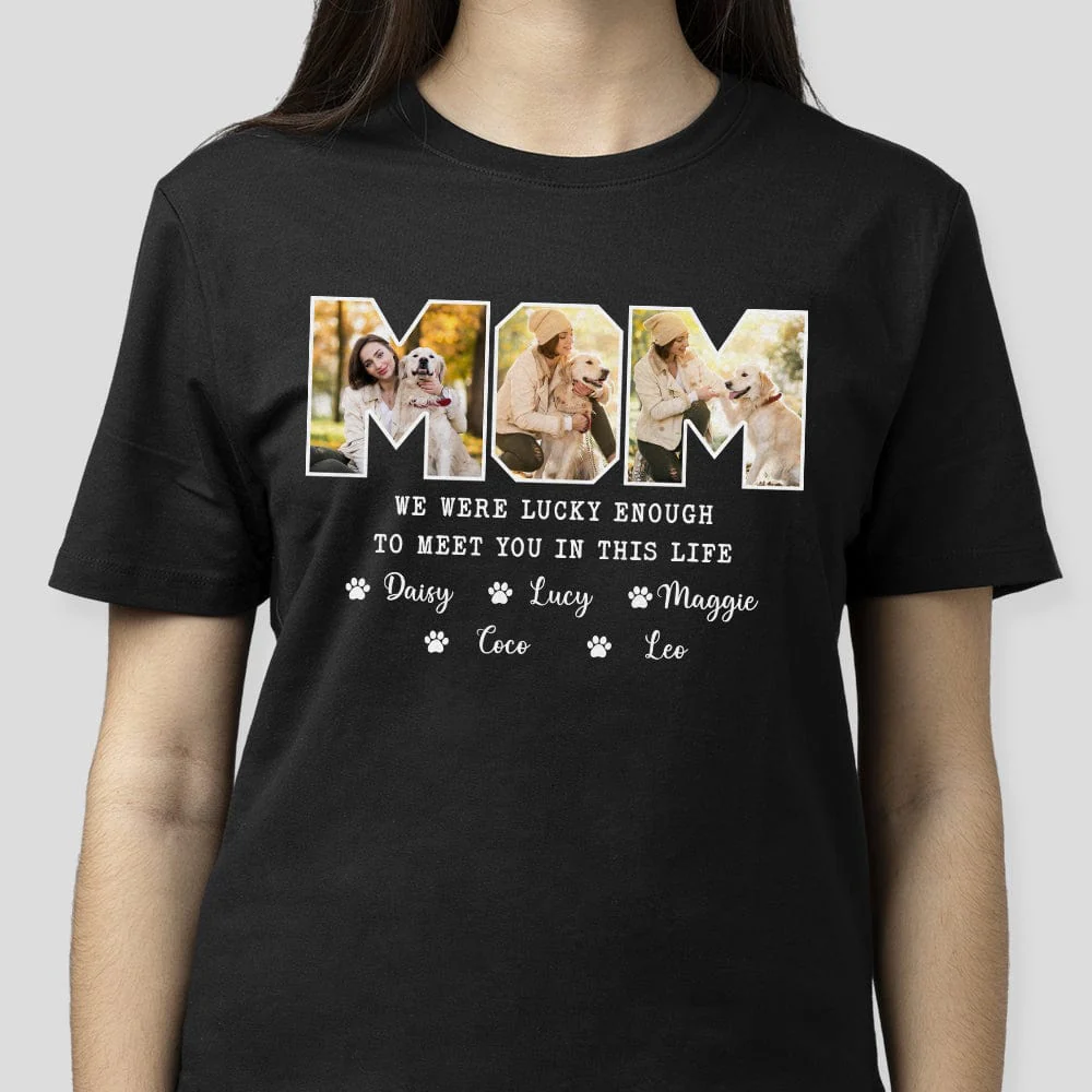 Custom Photo I Am Lucky Enough To Meet You In This Life Dark Shirt N304 889116 - Image 2