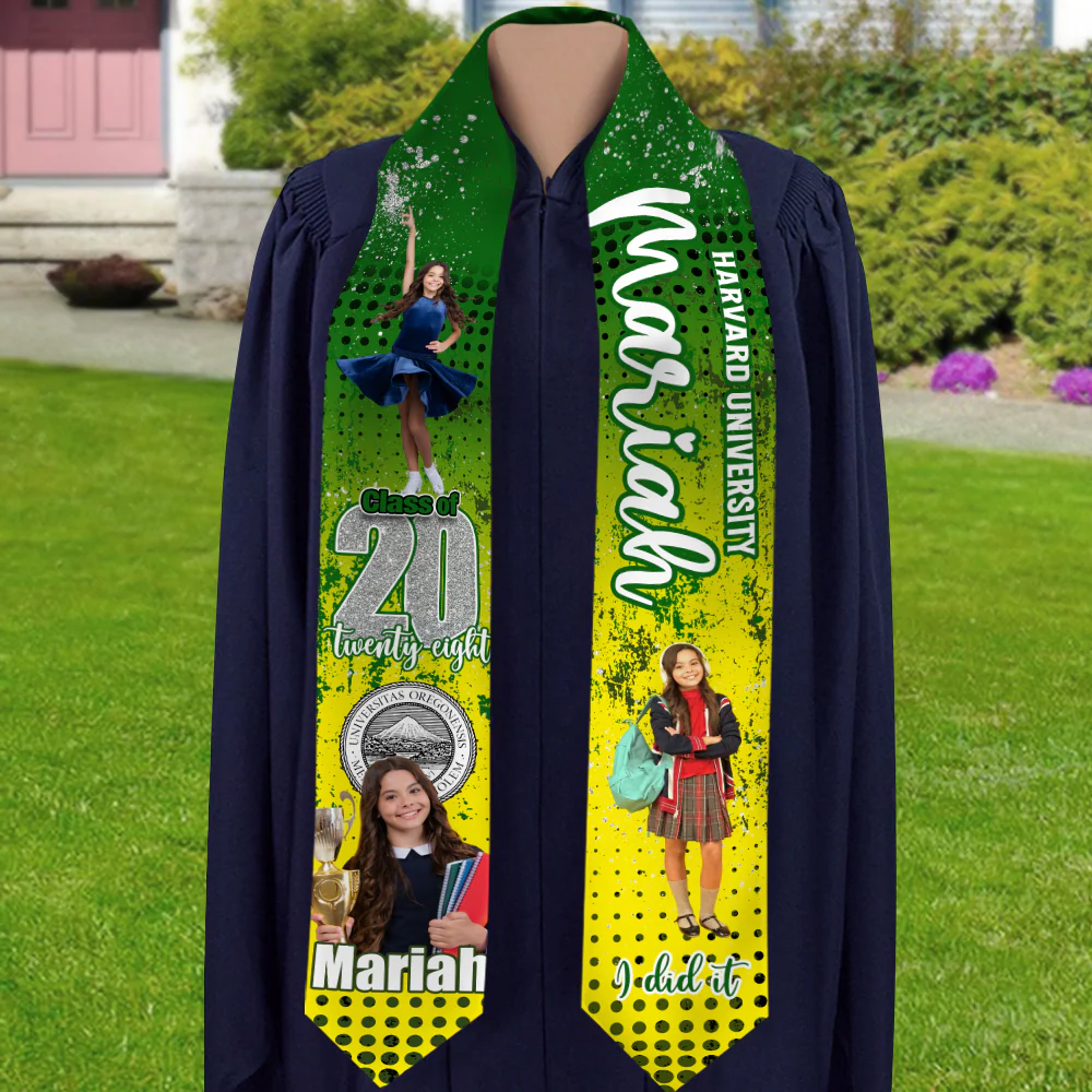 Custom Photo I Did It Congrats Graduation Stoles HO82 893462 - Image 15