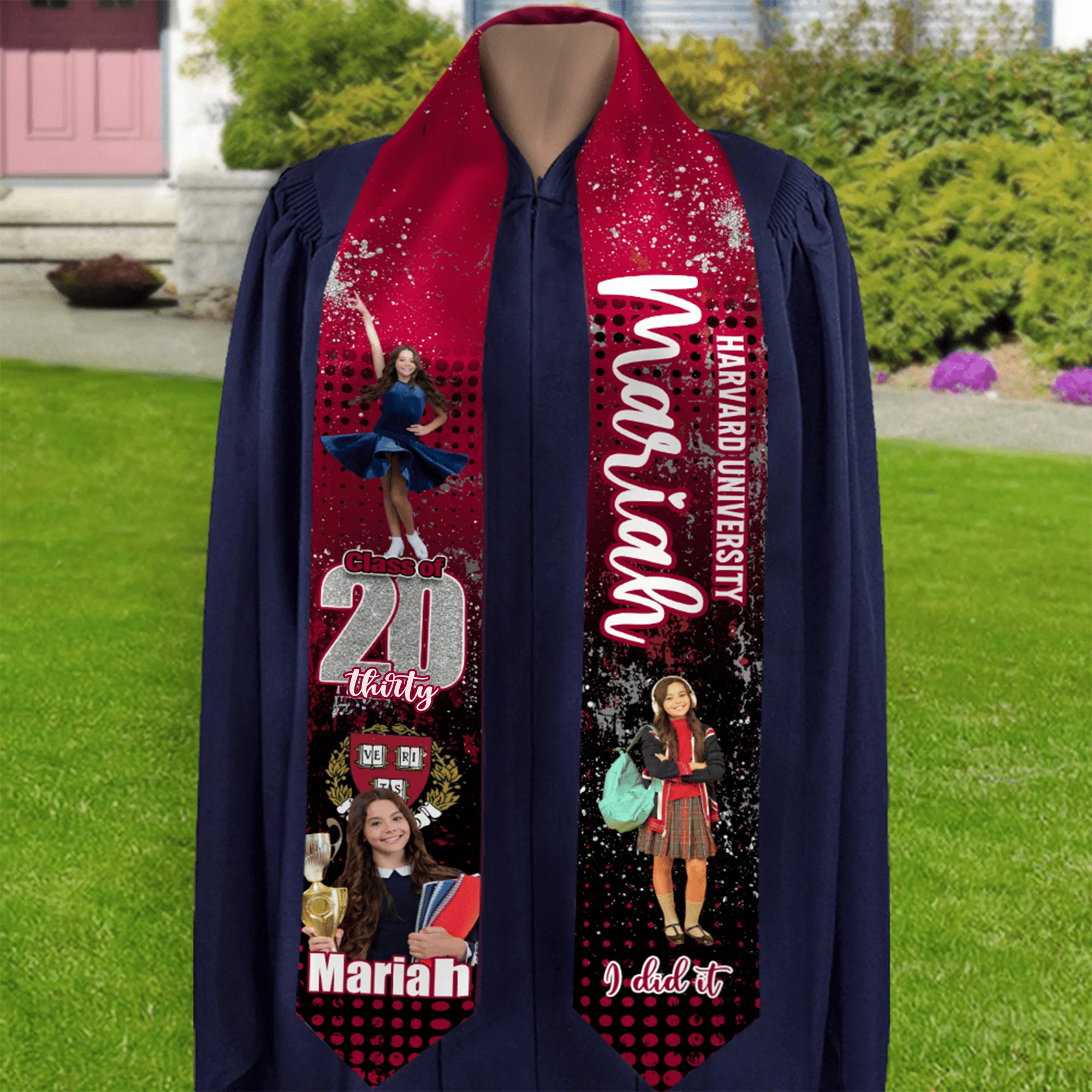 Custom Photo I Did It Congrats Graduation Stoles HO82 893462 - Image 16