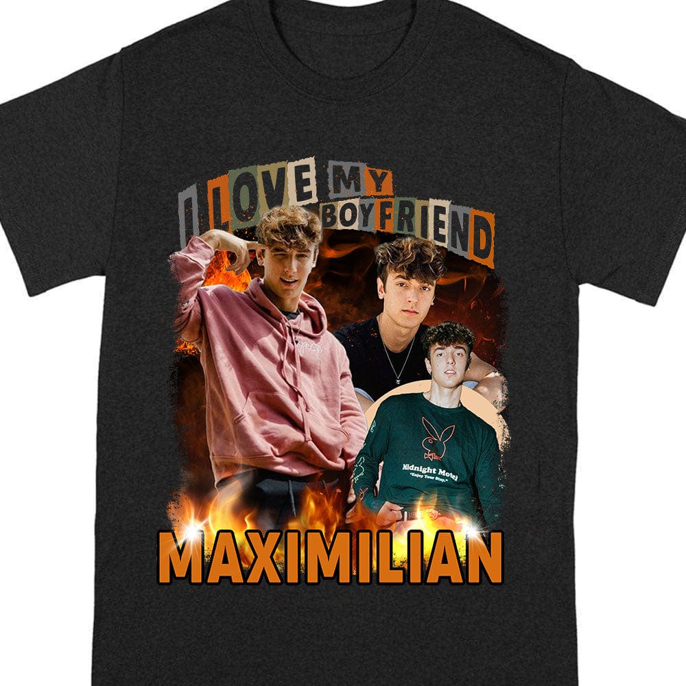 Custom Photo I Love My Girlfriend Boyfriend For Valentine's Day Shirt K228 889984 - Image 5
