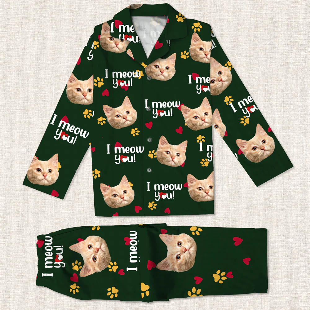 Custom Photo I Woof/Meow You Pajamas Gift For Pet Lovers HO82 894412 - Image 9