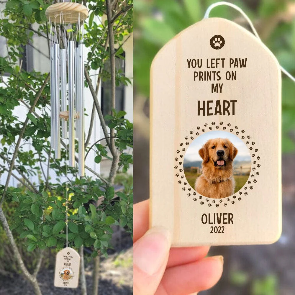 Custom Photo If Love Could Have Saved You Memorial Wind Chimes TA29 889756 - Image 4