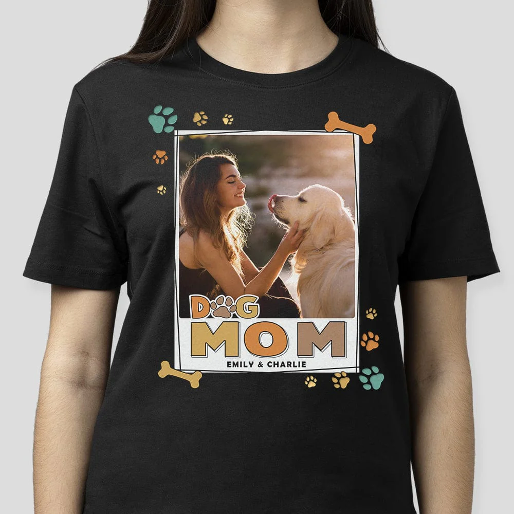 Custom Photo My Kids Have Four Feet For Pet Lovers Dark Shirt DA199 890004