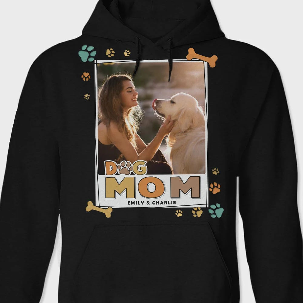 Custom Photo My Kids Have Four Feet For Pet Lovers Dark Shirt DA199 890004 - Image 2