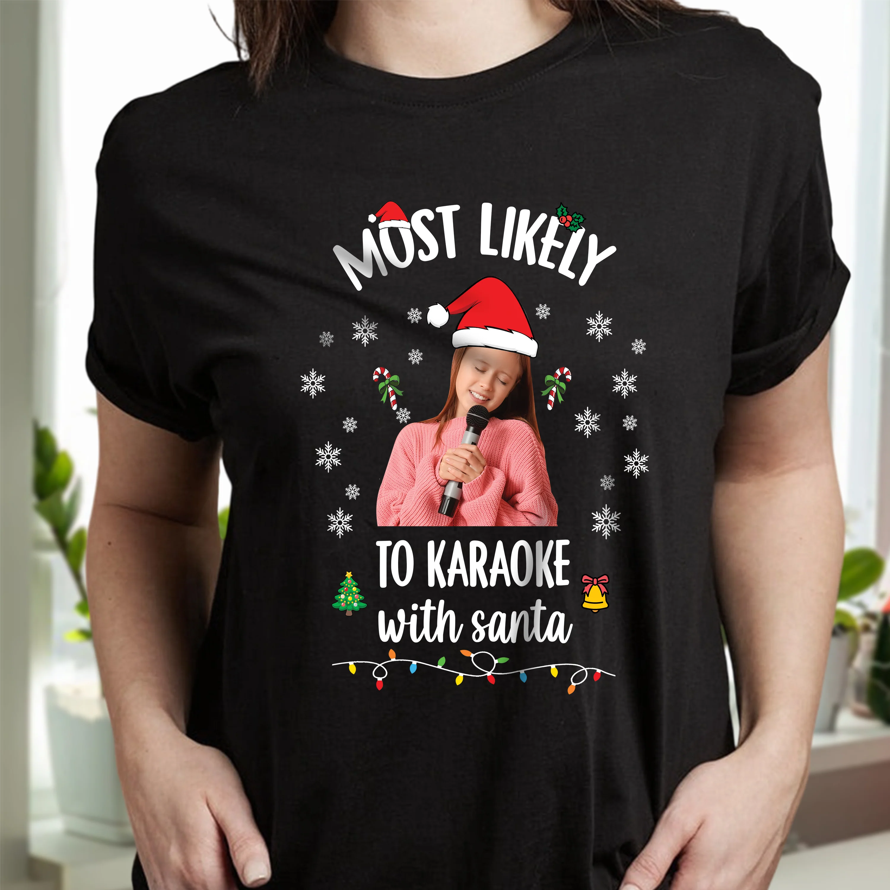 Custom Photo Santa Christmas Matching Family Shirt HO82 900410 - Image 8