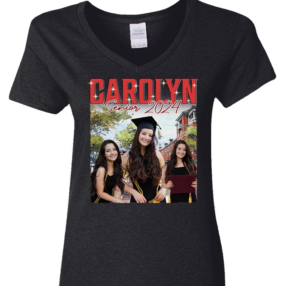 Custom Photo Senior Portrait Retro Style Shirt N304 889534 - Image 2