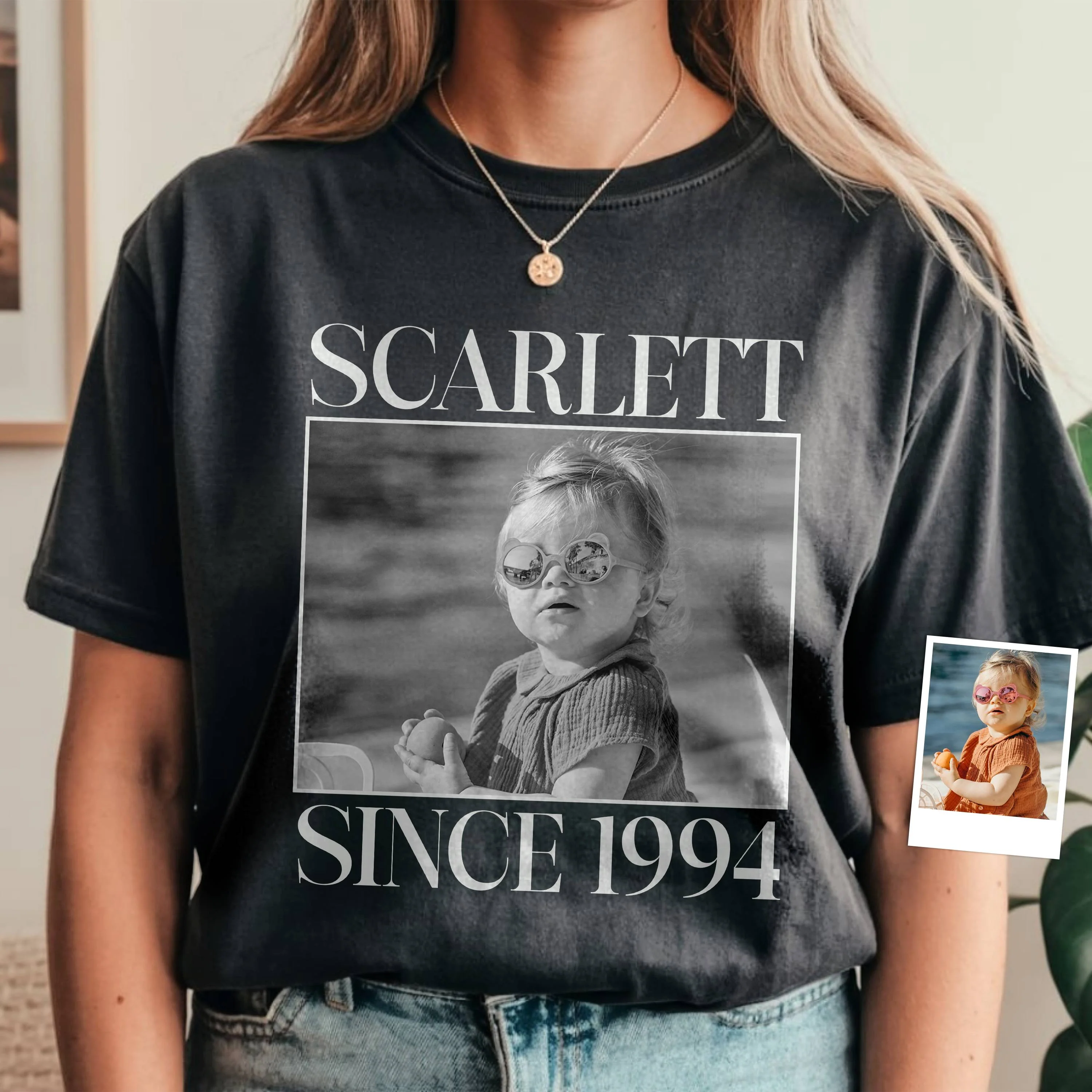 Custom Photo Vintage Family Comfort Shirt, Birthday Gift HO82 894912 - Image 4