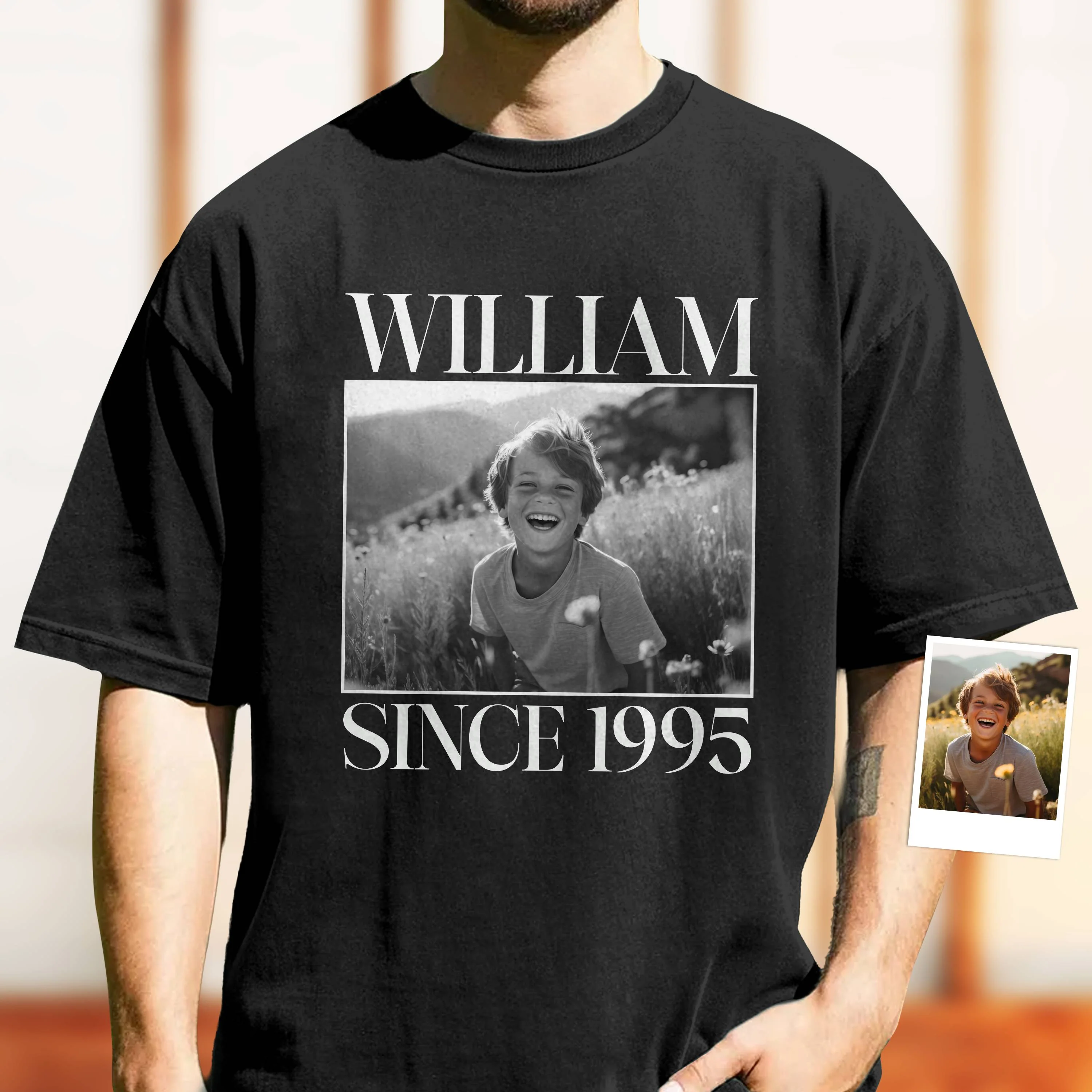 Custom Photo Vintage Family Comfort Shirt, Birthday Gift HO82 894912 - Image 5