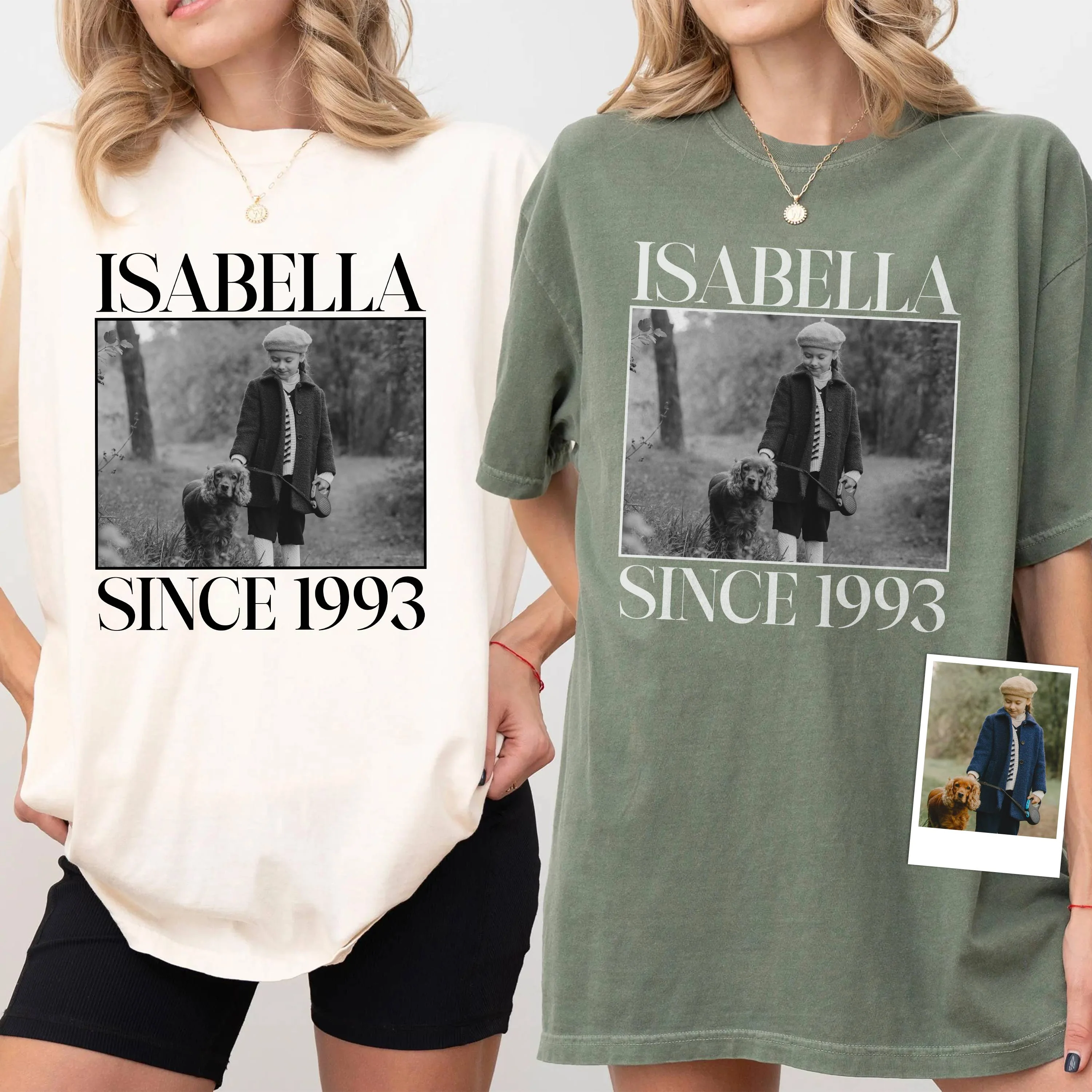 Custom Photo Vintage Family Comfort Shirt, Birthday Gift HO82 894912 - Image 6