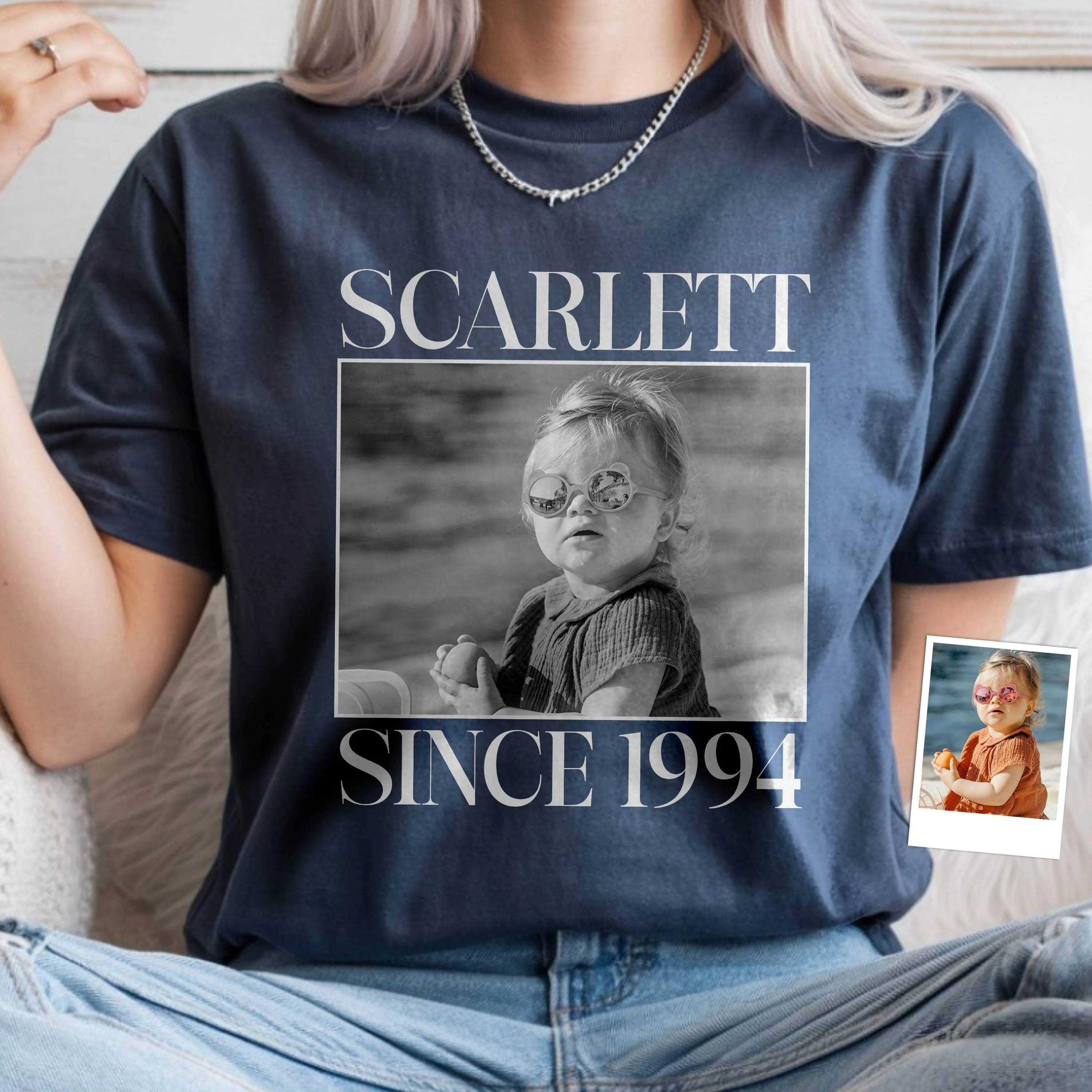Custom Photo Vintage Family Comfort Shirt, Birthday Gift HO82 894912 - Image 8
