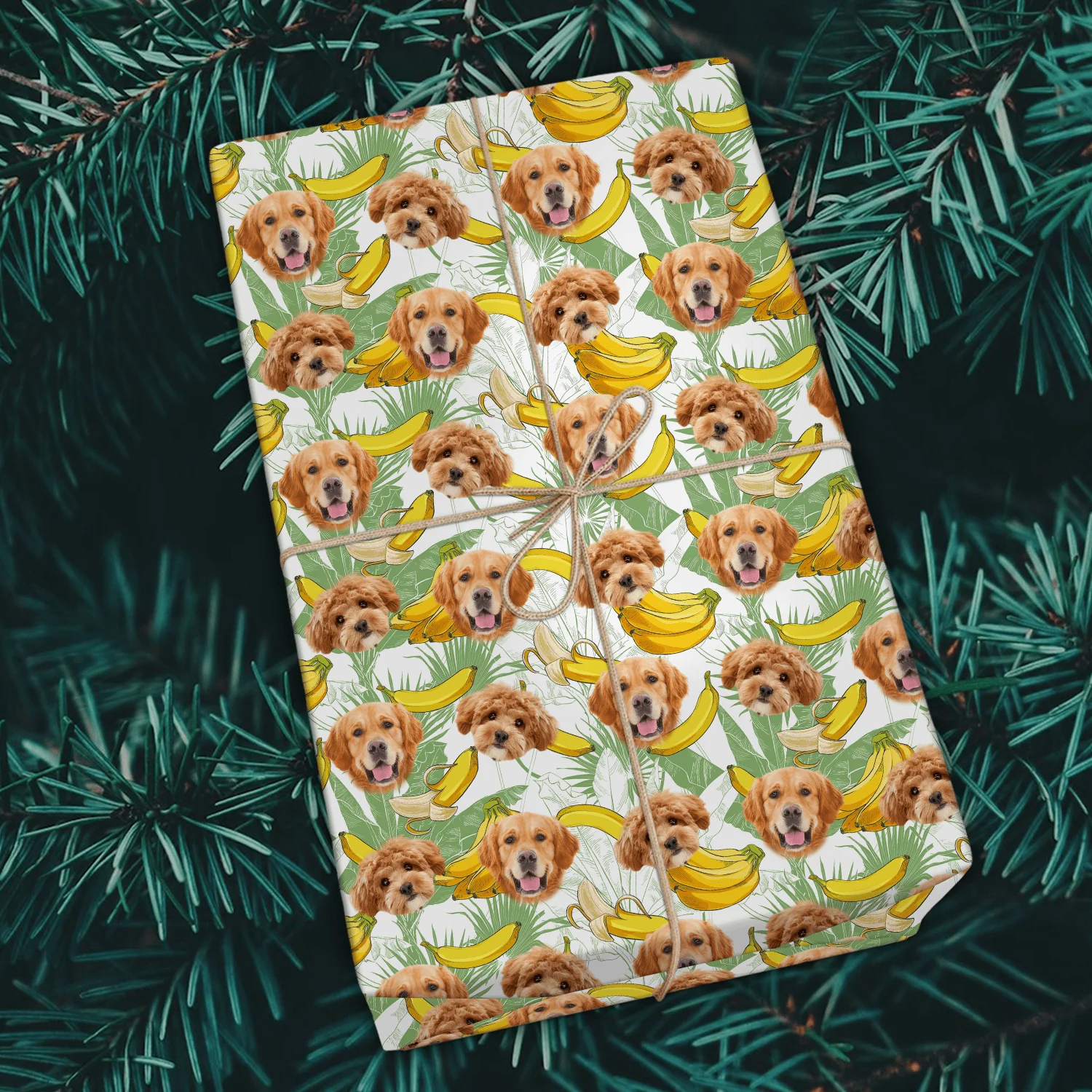 Custom Photo With Christmas Pattern Dog Cat Wrapping Paper HO82 893324 - Image 6