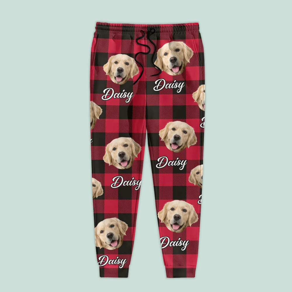 Custom Photo With Colorful Background For Dog Lovers Sweatpants N304 HA75 889512 - Image 2