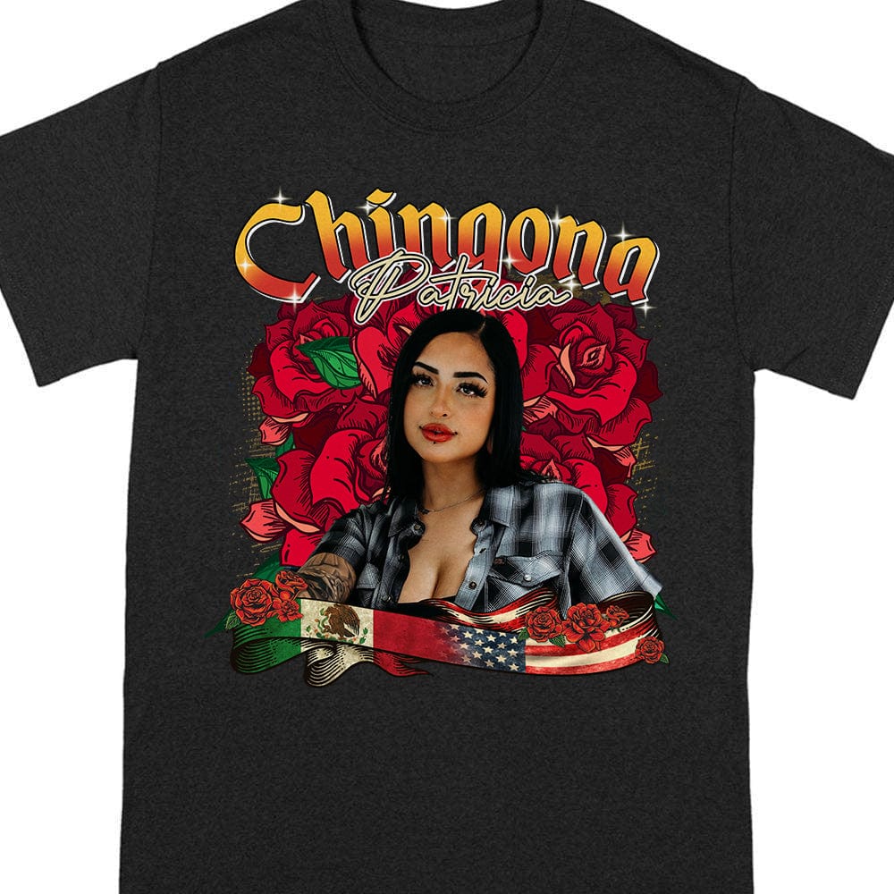 Custom Portrait Photo Retro Mexican American Dark Shirt K228 890080 - Image 4