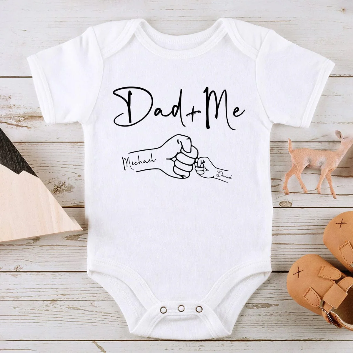 Dad + Me First Time Baby Shirt N304 890478 - Image 2