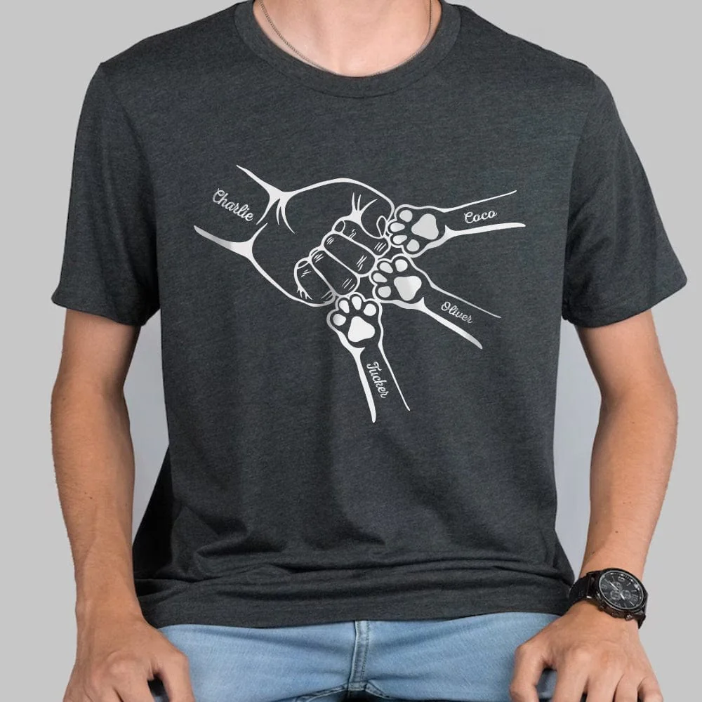 Dog Dad Gift For Dog Lover Dark Shirt Personalized Gift N304 890368 - Image 2