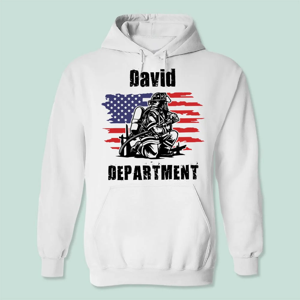 Fire Fighter Department Bright Dad Shirt Personalized Gift NA29 889666 - Image 3