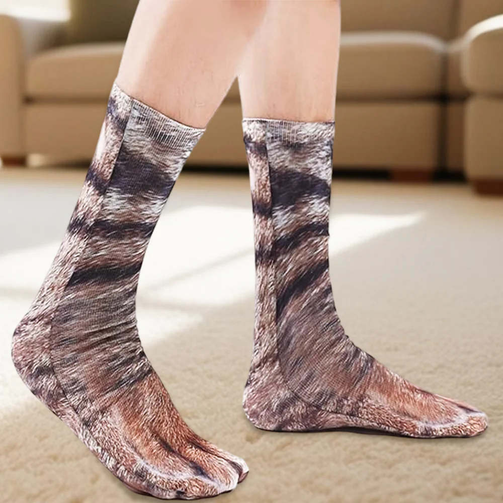 Funny Novelty Animal Paw Socks Personalized Gift For Christmas HO82 900470 - Image 4