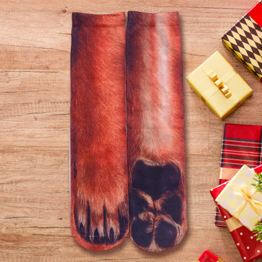 Funny Novelty Animal Paw Socks Personalized Gift For Christmas HO82 900470 - Image 5