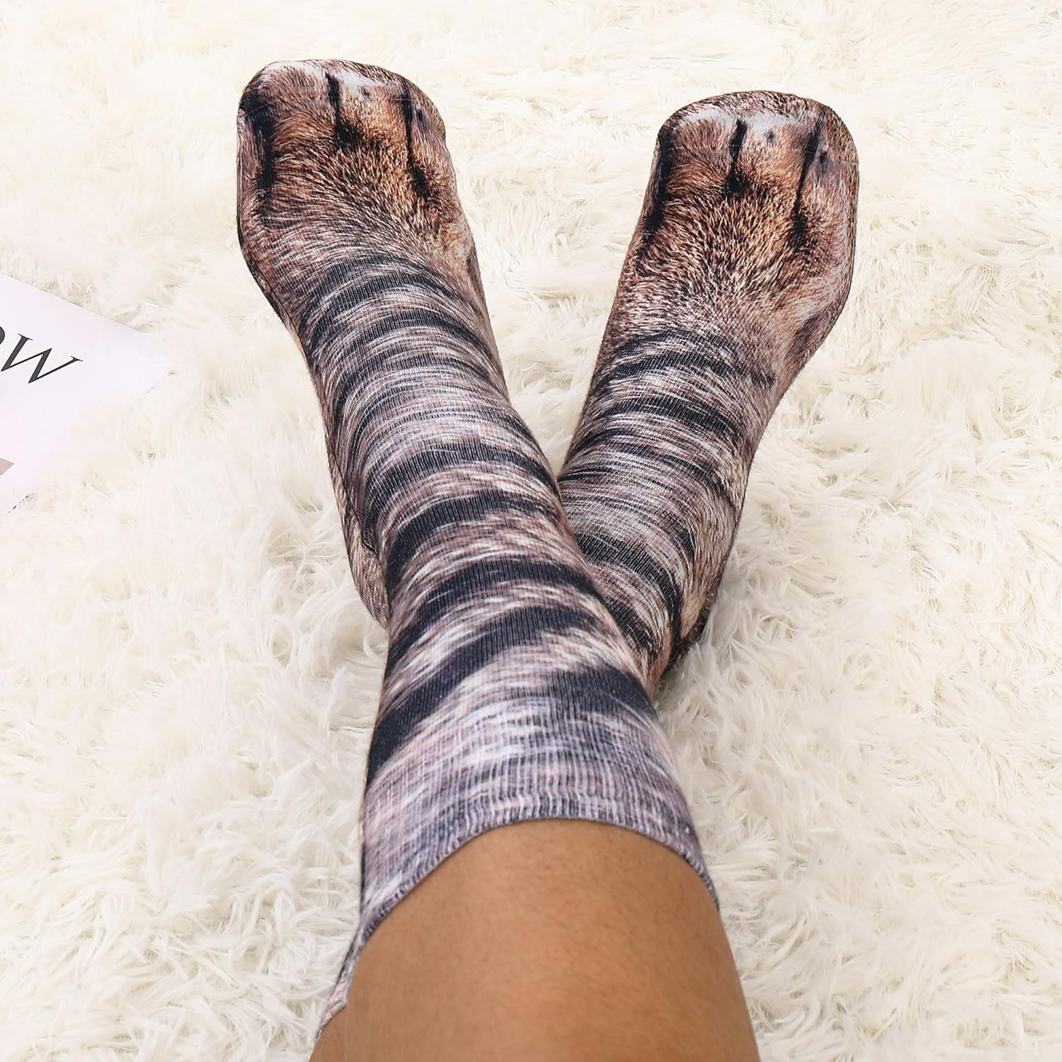 Funny Novelty Animal Paw Socks Personalized Gift For Christmas HO82 900470 - Image 8